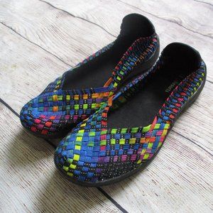 CC Resorts Woven Multi-Color Sugar 38 Shoes